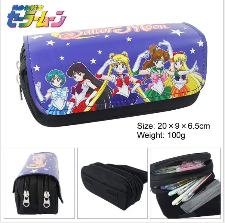 1 piece Cartoon Double Zipper Pencil Bag Kids School Pencil Box Birthday Gift make up case new
1 piece Cartoon Double Zipper Pencil Bag Kids School Pencil Box Birthday Gift make up case new