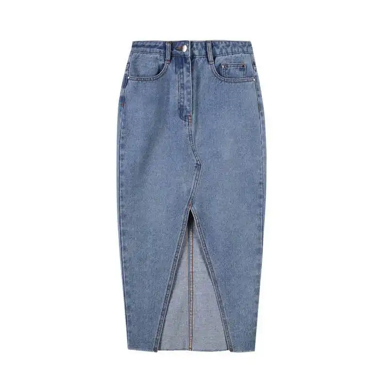 Jeans Skirts Pencil Denim Skirt Womens Fashion Sexy Vintage High Waist Bodycon Asymmetrical Denim Ladies Maxi Women's Skirts
Jeans Skirts Pencil Denim Skirt Womens Fashion Sexy Vintage High Waist Bodycon Asymmetrical Denim Ladies Maxi Women's Skirts