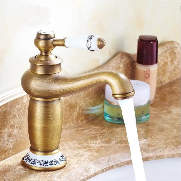 Free shipping Contemporary Bathroom Faucet Antique bronze finish Brass Basin Sink Faucet Single Handle water tap Ceramic Base
Free shipping Contemporary Bathroom Faucet Antique bronze finish Brass Basin Sink Faucet Single Handle water tap Ceramic Base