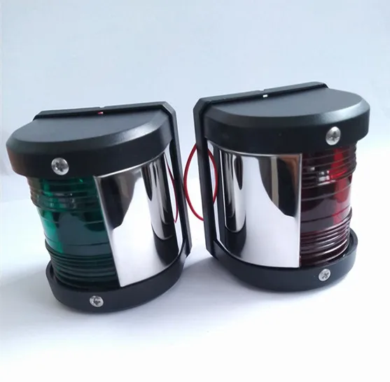 Marine boat yacht Starboard/Port Green And Red Navigation Light 12V LED Side Lamp
Marine boat yacht Starboard/Port Green And Red Navigation Light 12V LED Side Lamp