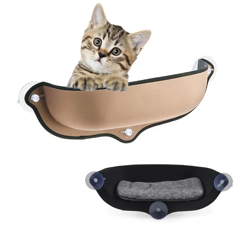 Removable Cat Window Hammock Bed with Suction Cup Cat Hanging Bed House Basking Playing Shelf Seat For Small Pet Bear Max 13kg
Removable Cat Window Hammock Bed with Suction Cup Cat Hanging Bed House Basking Playing Shelf Seat For Small Pet Bear Max 13kg