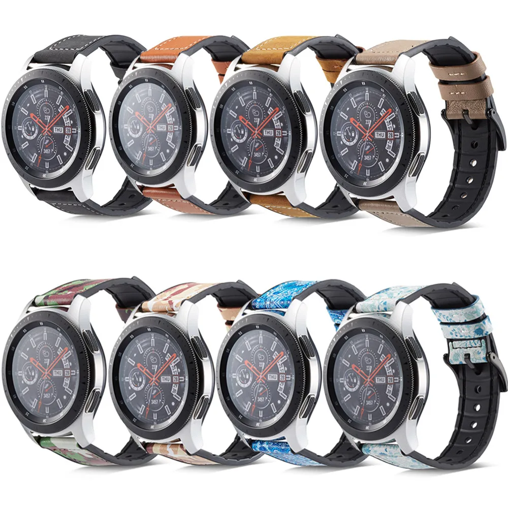 22MM Watch Band for Samsung Galaxy Watch 3 45mm/46mm/Gear S3 Leather Strap Colourful Classic Business Bracelet for Huawei Watch
22MM Watch Band for Samsung Galaxy Watch 3 45mm/46mm/Gear S3 Leather Strap Colourful Classic Business Bracelet for Huawei Watch