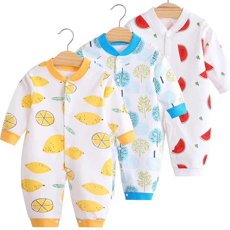 Autumn Long Sleeve baby girls boys Rompers Baby Climbing Clothes Cartoon print Cotton Jumpsuit Newborn Clothes Pajama Roupa
Autumn Long Sleeve baby girls boys Rompers Baby Climbing Clothes Cartoon print Cotton Jumpsuit Newborn Clothes Pajama Roupa