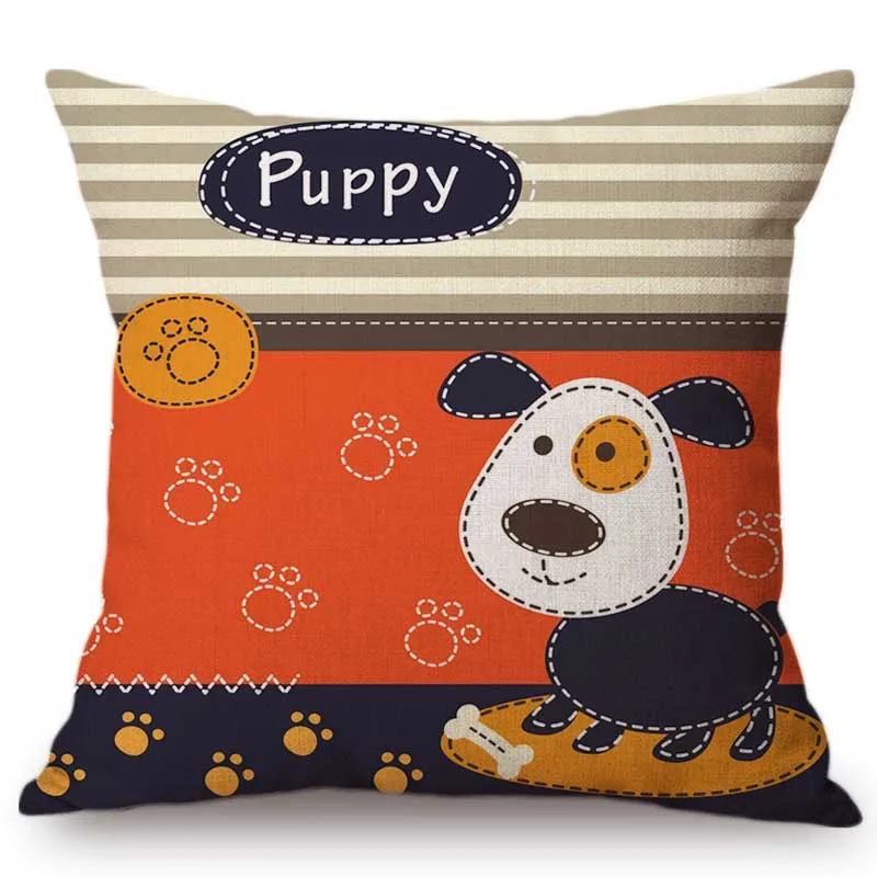Cute Cartoon Baby Animals Puppy Bunny Cat Bear Home Decorative Sofa Throw Pillow Case Cotton Linen Kids' Room Car Cushion Cover
Cute Cartoon Baby Animals Puppy Bunny Cat Bear Home Decorative Sofa Throw Pillow Case Cotton Linen Kids' Room Car Cushion Cover