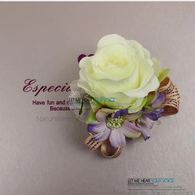 5Pcs New Artificial Rose Wrist flowers business celebration guests wrist flowers wedding groomsmen brooch wedding party supplies
5Pcs New Artificial Rose Wrist flowers business celebration guests wrist flowers wedding groomsmen brooch wedding party supplies