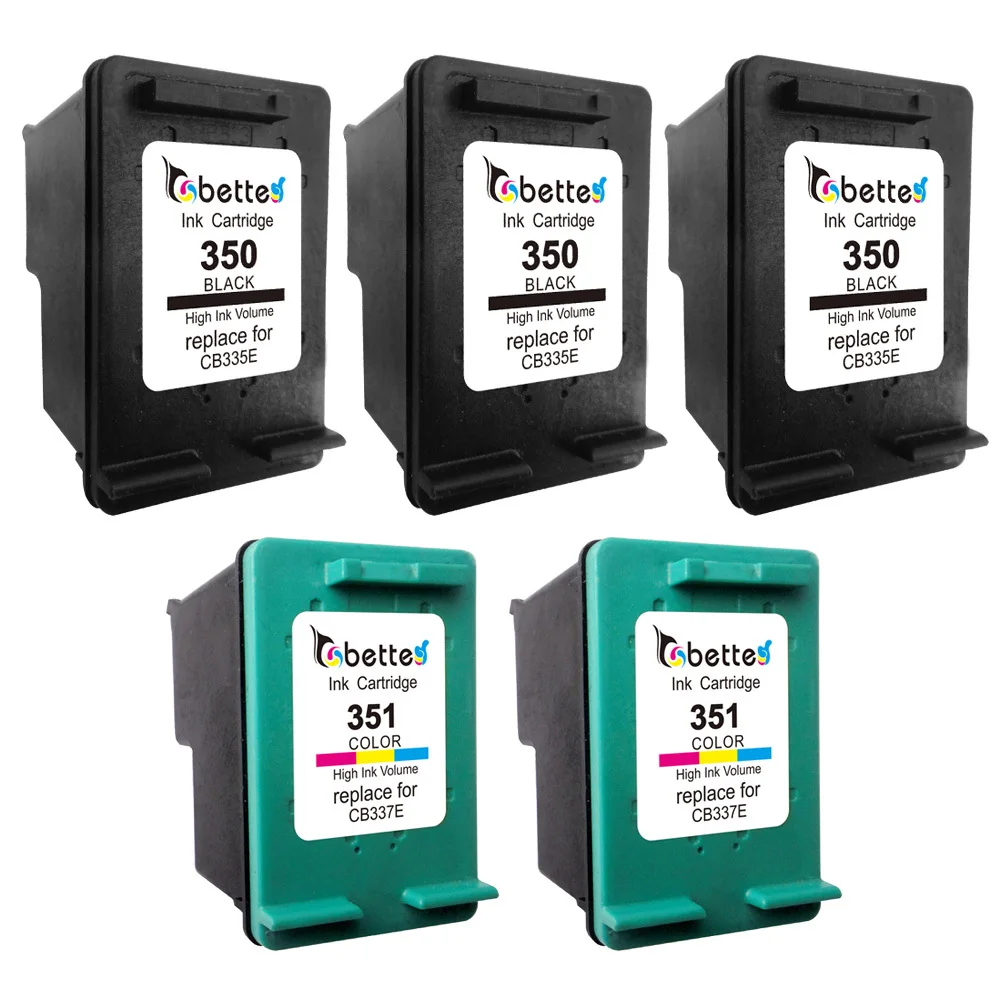 5PK,Bette Ink Cartridge Replace for HP 350 351 Officejet J6450 J6480 J6488 C4588 C4593 C4599 D5300 D5345 D5360 D5363 D5368 C5288
5PK,Bette Ink Cartridge Replace for HP 350 351 Officejet J6450 J6480 J6488 C4588 C4593 C4599 D5300 D5345 D5360 D5363 D5368 C5288