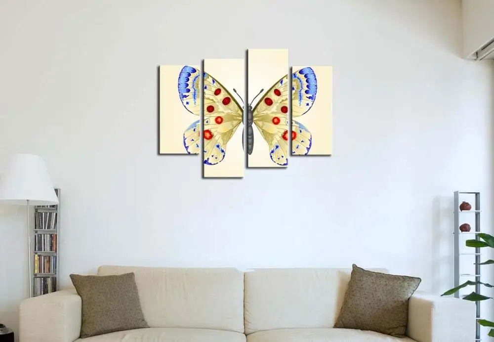 4 Pieces/Set Unframed Modern Canvas Painting Wall Art Butterfly Specimen Animal Print On Canvas Giclee Artwork For Wall Decor
4 Pieces/Set Unframed Modern Canvas Painting Wall Art Butterfly Specimen Animal Print On Canvas Giclee Artwork For Wall Decor