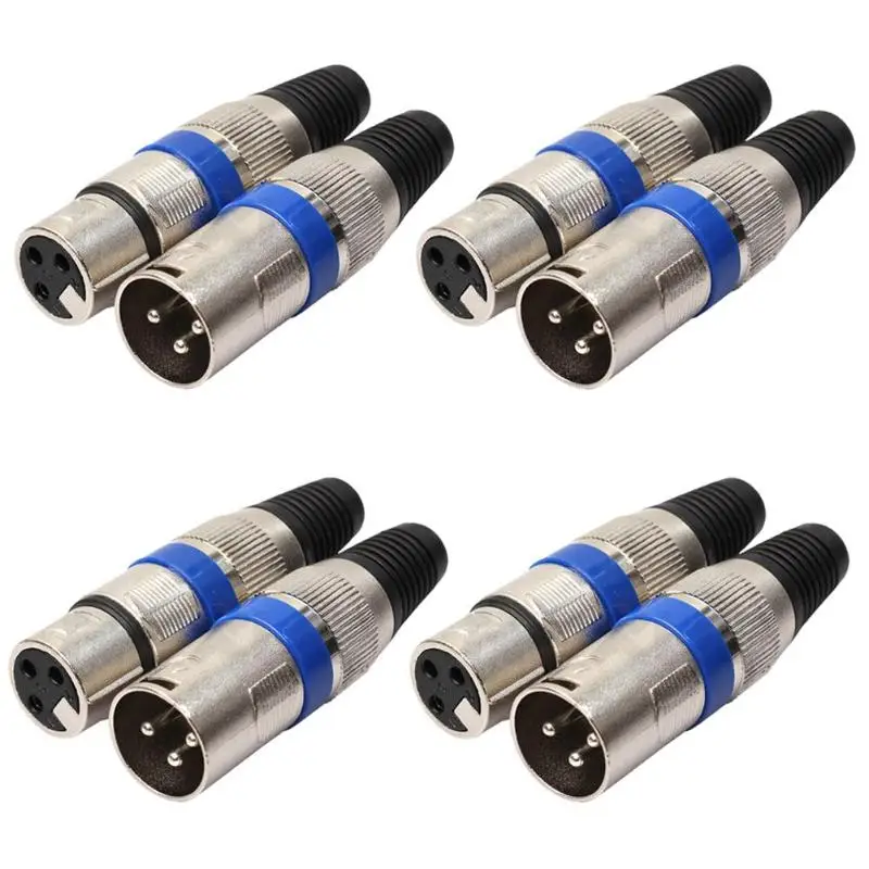 8 шт./10 шт. XLR штекер XLR Женский преобразователь 3-контактный аудио разъем микрофон аудио кабель Разъем XLR к XLR адаптер для усилителя
8 шт./10 шт. XLR штекер XLR Женский преобразователь 3-контактный аудио разъем микрофон аудио кабель Разъем XLR к XLR адаптер для усилителя