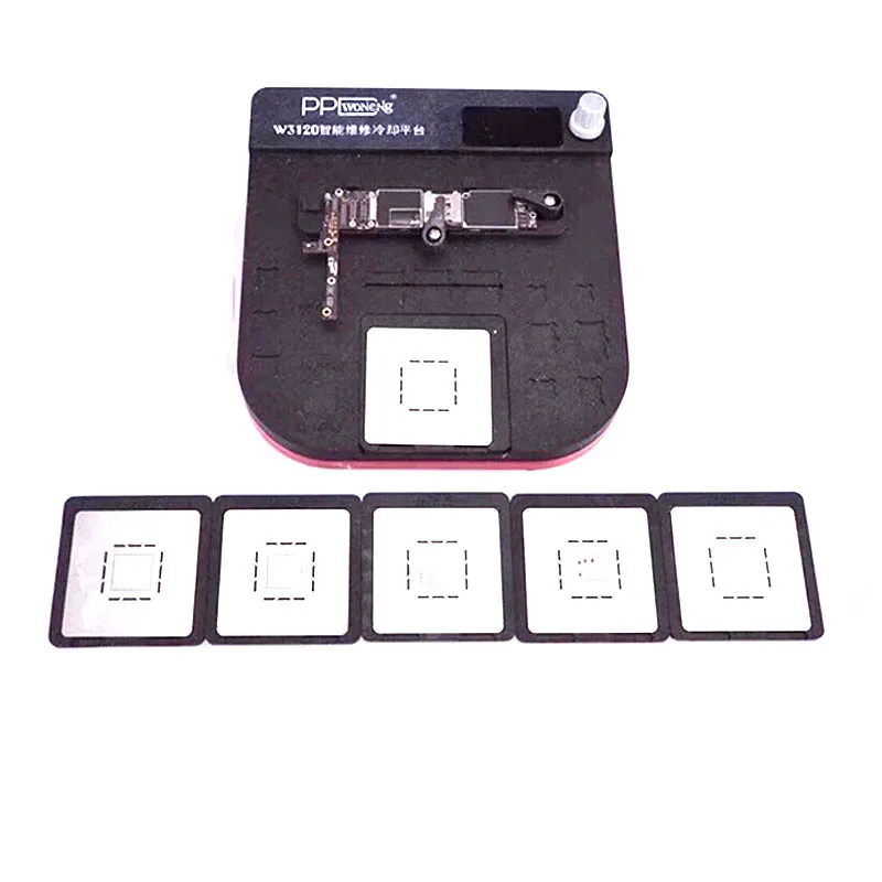 PPD W3120 Intelligent Maintenance Cooling Platform Motherboard Fixture for iPhone all Series CPU BGA Reballing Work
PPD W3120 Intelligent Maintenance Cooling Platform Motherboard Fixture for iPhone all Series CPU BGA Reballing Work