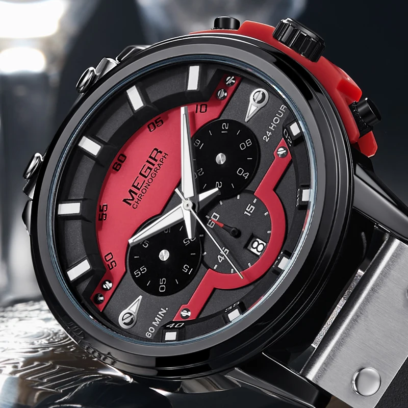 MEGIR Watch Men Sports Waterproof Men's Watches Top Brand Luxury Quartz Wristwatch Clock Hour Erkek Kol Saati Relogio Masculino
MEGIR Watch Men Sports Waterproof Men's Watches Top Brand Luxury Quartz Wristwatch Clock Hour Erkek Kol Saati Relogio Masculino