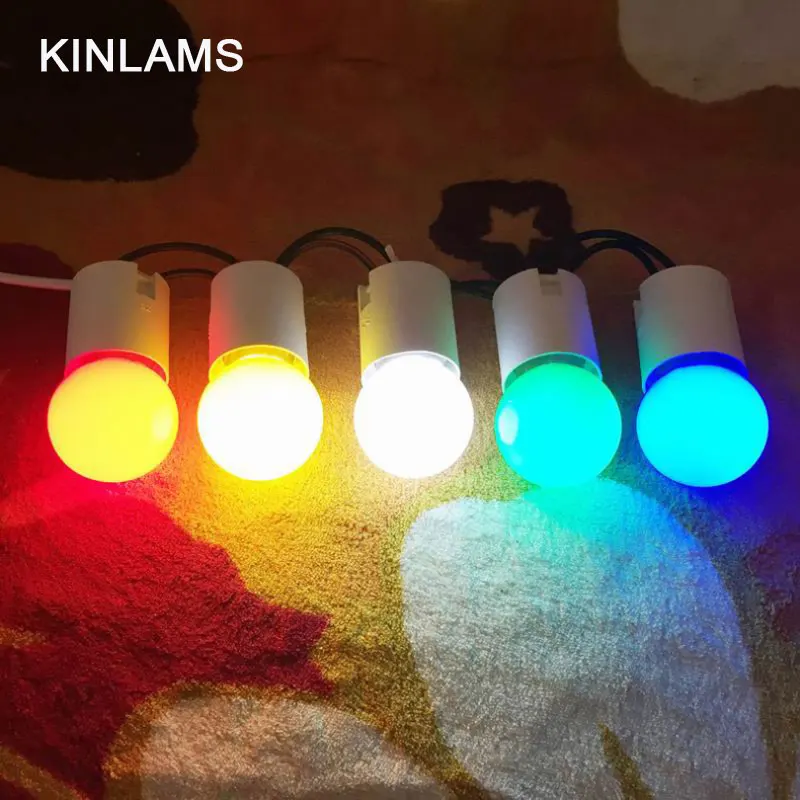 Colorful LED Light Bulb E27 Golf Ball Globe 3W Plastic Energy Saving Lamp party Home Decor Lighting AC 110-240V
Colorful LED Light Bulb E27 Golf Ball Globe 3W Plastic Energy Saving Lamp party Home Decor Lighting AC 110-240V