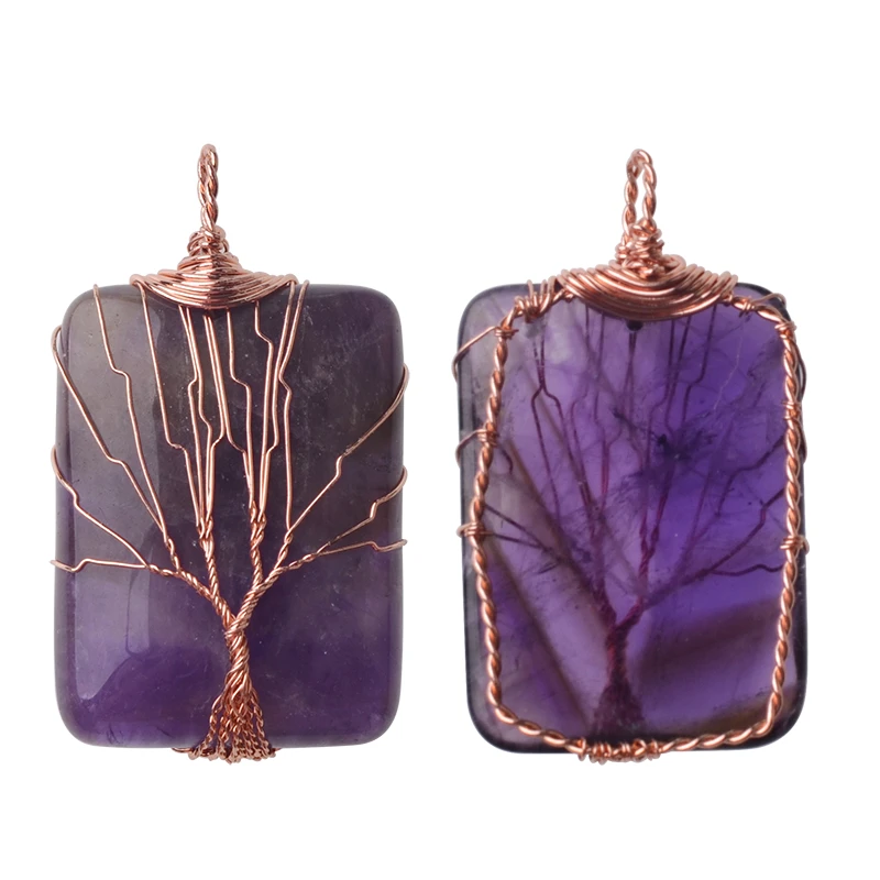 2018 Exquisite Tree Natural Stone Rectangular Pendant Necklace Female Charm Fashion Jewelry Multicolor
2018 Exquisite Tree Natural Stone Rectangular Pendant Necklace Female Charm Fashion Jewelry Multicolor