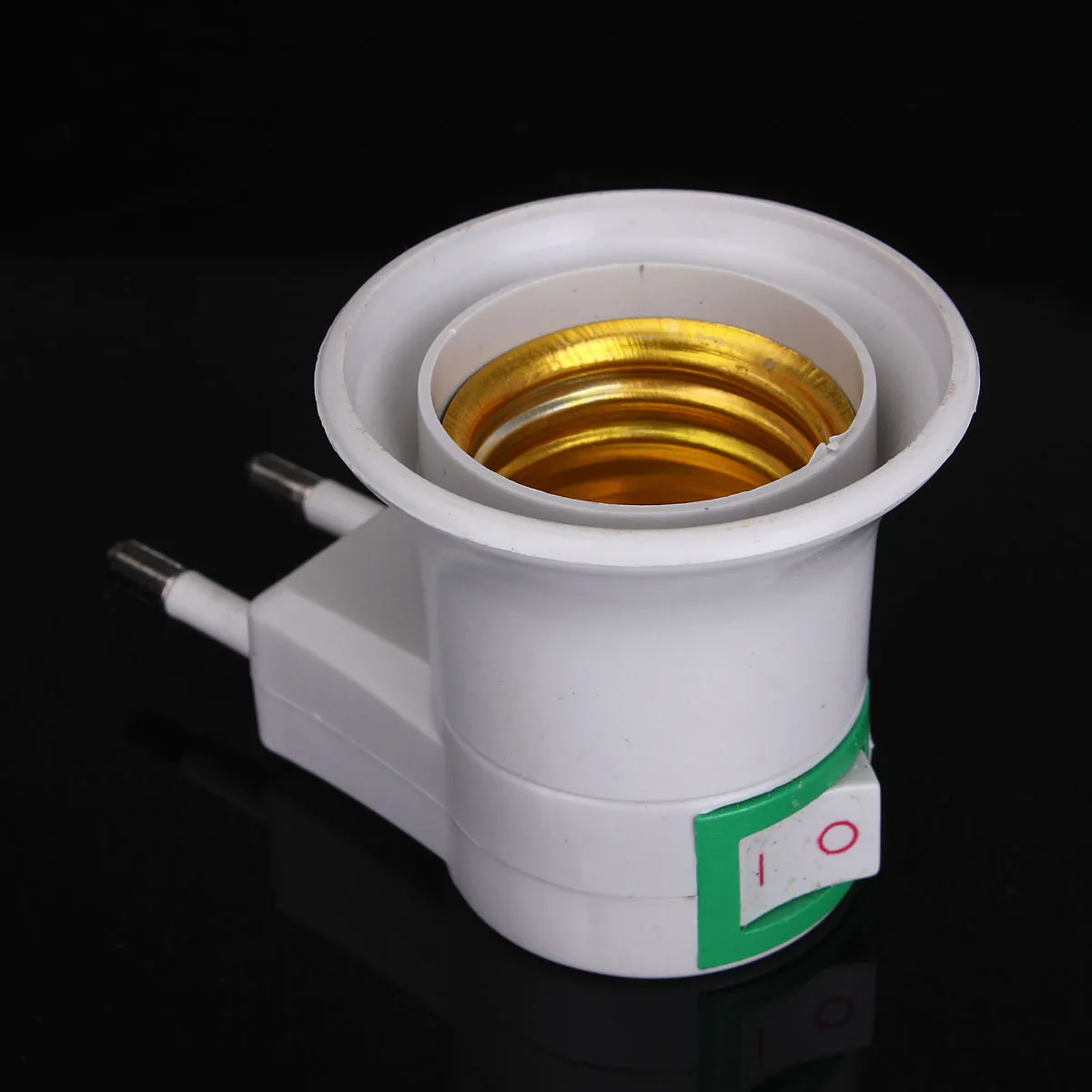 Jiguoor EU/US Lamp Base E27 LED Light Male Socket to Type Plug Adapter Converter for Bulb Lamp Holder With ON/OFF Button
Jiguoor EU/US Lamp Base E27 LED Light Male Socket to Type Plug Adapter Converter for Bulb Lamp Holder With ON/OFF Button