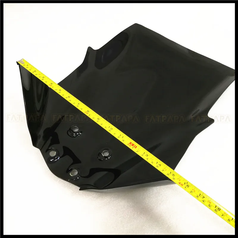 Versys x300 Motorcycle Accessories Windshield Black and Transparent FOR Kawasaki Versys-x300
