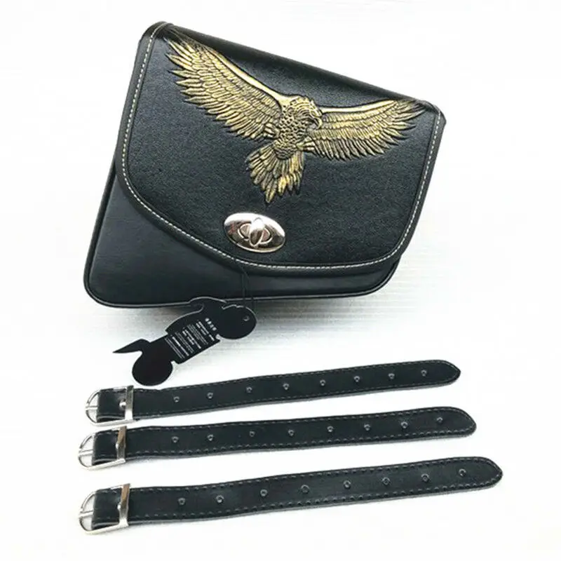 Universal PU Leathe Eagle Saddle Bag Right Side Saddlebag Motorcycle Chopper Cafe Racer ATV
Universal PU Leathe Eagle Saddle Bag Right Side Saddlebag Motorcycle Chopper Cafe Racer ATV