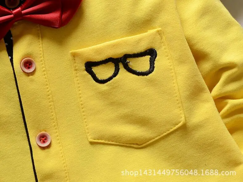 Retail 2016 Autumn children's clothing sets Boys fashion Cartoon shirt and casual pants Kids clothes suitable for 0-3 years old
Retail 2016 Autumn children's clothing sets Boys fashion Cartoon shirt and casual pants Kids clothes suitable for 0-3 years old
