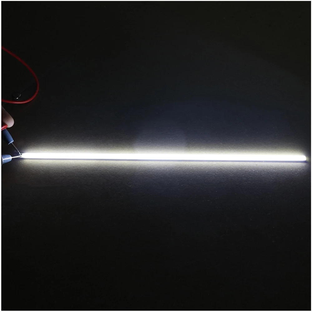 5pcs LED Chip 12V 300mm COB Bar Light Super Thin New Flip COB Led Strip Tube for DIY Car Light Lighting Project Source 600mA JQ
5pcs LED Chip 12V 300mm COB Bar Light Super Thin New Flip COB Led Strip Tube for DIY Car Light Lighting Project Source 600mA JQ
