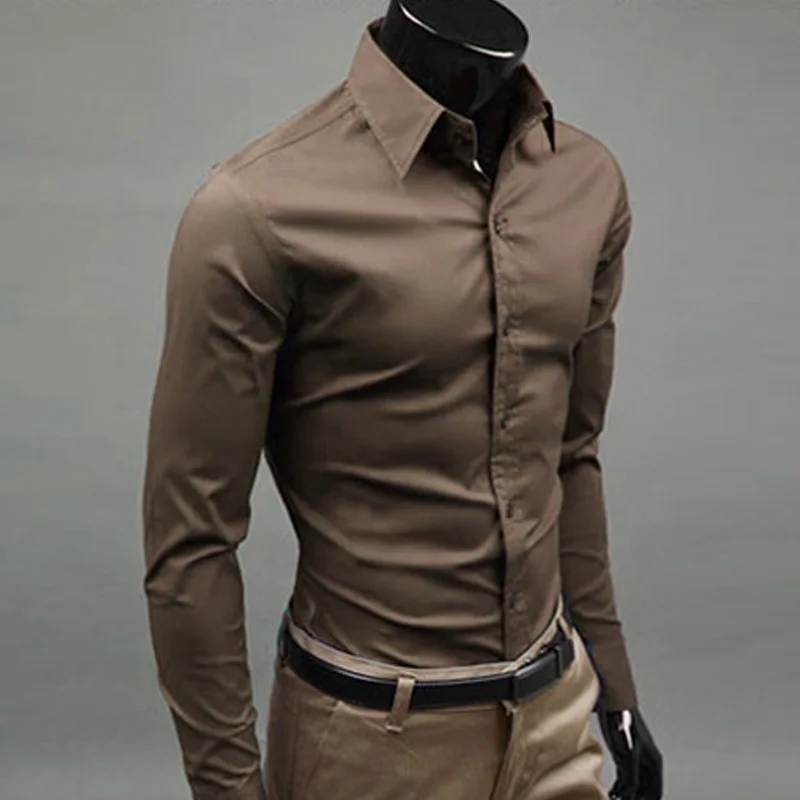 15 Colors Brand-clothing Camisa Social Masculina Long Sleeve Chemise Homme Slim Fit Men Shirt Business Casual Mens Shirt 10
15 Colors Brand-clothing Camisa Social Masculina Long Sleeve Chemise Homme Slim Fit Men Shirt Business Casual Mens Shirt 10