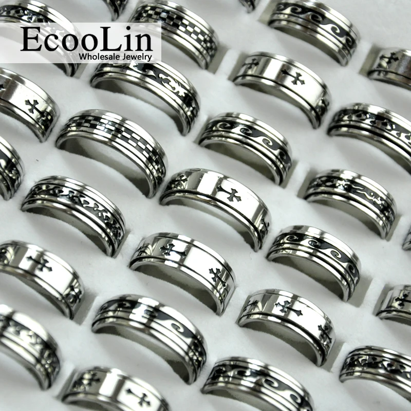 10Pcs Vintage Cross Style Steel Rings For Men and Women Punk Gothic Jewelry LR4011
10Pcs Vintage Cross Style Steel Rings For Men and Women Punk Gothic Jewelry LR4011