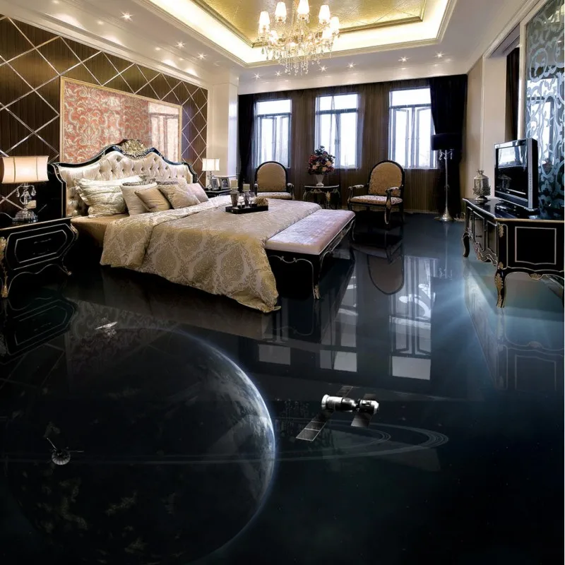 Free shipping mural anti-skidding thickened flooring mural living walls Galaxy Planet 3D bathroom living room floor wallpaper
Free shipping mural anti-skidding thickened flooring mural living walls Galaxy Planet 3D bathroom living room floor wallpaper