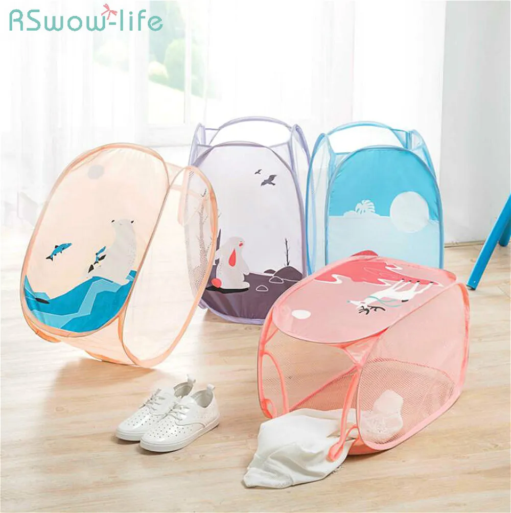 Foldable Cartoon Large Capacity Laundry Baskets Collapsible Laundry Basket For Clothes Storage Tool
Foldable Cartoon Large Capacity Laundry Baskets Collapsible Laundry Basket For Clothes Storage Tool