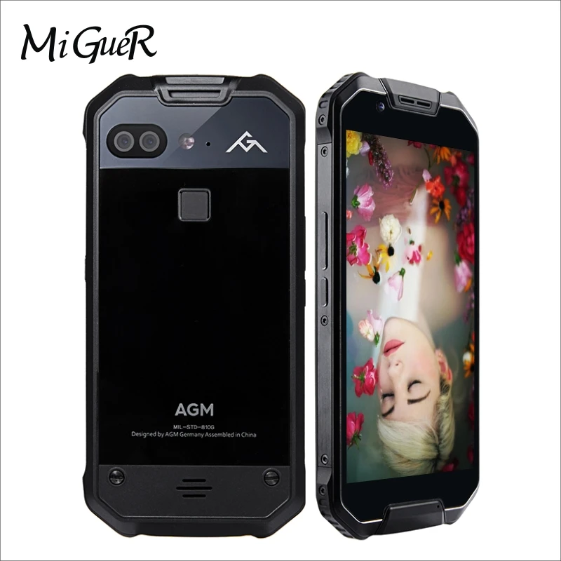 AGM X2 SE IP68 Waterproof Mobile Phone 5.5"FHD 6GB RAM 64 ROM 6000mAh Qualcomm MSM8976SG Octa Core Dual Card 12.0MP Cellphone |