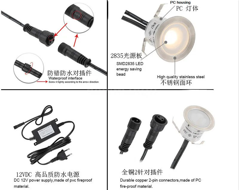 10pcs deck lights for railings outdoor waterproof for stairs low voltage home depot Pathway Yard Patio Stairs Step and Fences
10pcs deck lights for railings outdoor waterproof for stairs low voltage home depot Pathway Yard Patio Stairs Step and Fences