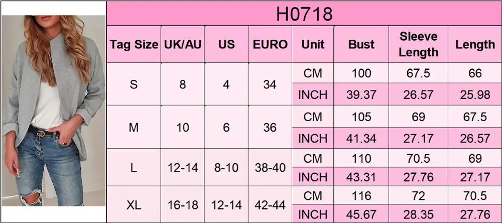 New Fashion Autumn Winter Fashion Women Coat 2019 Casual Ladies Long Sleeve Loose Solid Coats and Jackets Women
New Fashion Autumn Winter Fashion Women Coat 2019 Casual Ladies Long Sleeve Loose Solid Coats and Jackets Women