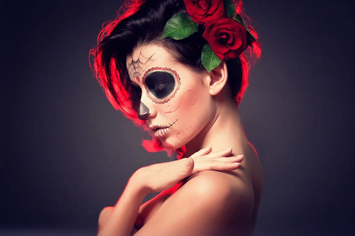 sugar skull makeup PSS21 custom print canvas fabric poster for wall decor room decor home decoration (frame available)
sugar skull makeup PSS21 custom print canvas fabric poster for wall decor room decor home decoration (frame available)