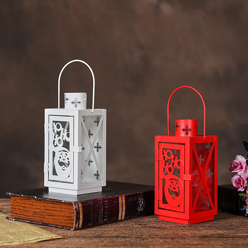 PINNY Christmas Glass Iron Candles Stand Cartoon Decorative Candle Holder Home Decoration Accessories European Metal Lantern
PINNY Christmas Glass Iron Candles Stand Cartoon Decorative Candle Holder Home Decoration Accessories European Metal Lantern