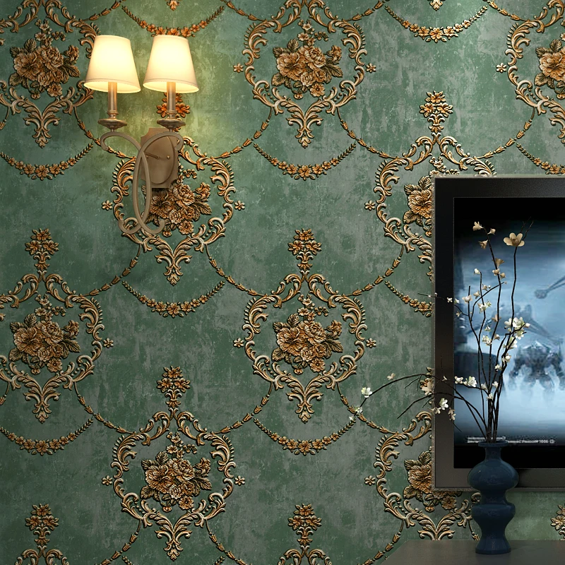 Роскошные европейские обои высокого класса, 3D обои для спальни, гостиной, пасторальные рельефные обои с большими цветами, фон для телевизор...
Роскошные европейские обои высокого класса, 3D обои для спальни, гостиной, пасторальные рельефные обои с большими цветами, фон для телевизор...