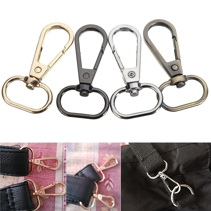 5Pcs/lot 48mm 4 Colors Bag Clasps Lobster Swivels Trigger Clips Snap Hook For 20mm Strapping For DIY Accessories Keychain Parts
5Pcs/lot 48mm 4 Colors Bag Clasps Lobster Swivels Trigger Clips Snap Hook For 20mm Strapping For DIY Accessories Keychain Parts