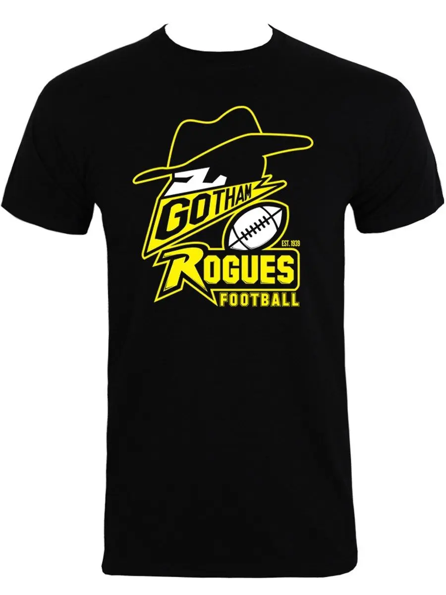 New Gotham Rogues Men's Black T-Shirt Men T Shirt Print Cotton Short Sleeve T-Shirt High Quality Personality
New Gotham Rogues Men's Black T-Shirt Men T Shirt Print Cotton Short Sleeve T-Shirt High Quality Personality