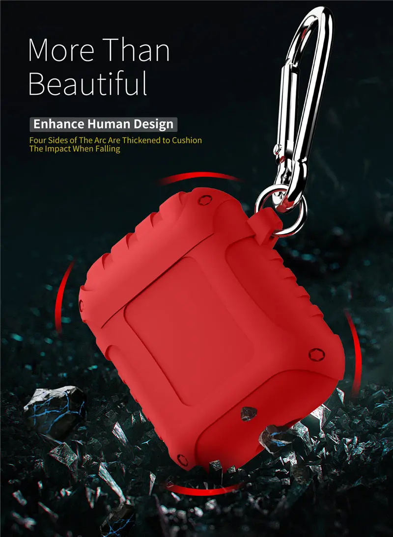 Luminous Armor Strong Protection Case for Apple Airpods Shockproof Cover for Air Pod New Airpods 2 Silicone Case Accessories
Luminous Armor Strong Protection Case for Apple Airpods Shockproof Cover for Air Pod New Airpods 2 Silicone Case Accessories