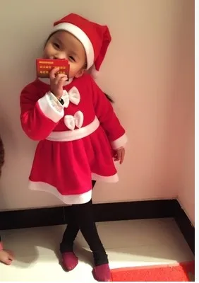 Promotion! Christmas Santa Clothes Kids Baby Boys Long Sleeve Cotton Pajamas Childrens Sets | Мать и ребенок