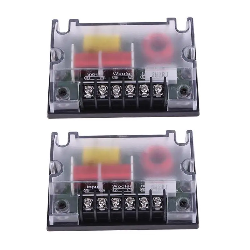 2PCS Car 2 Way Audio Speaker Frequency Divider Audio Speaker Woofer Wave Filter 200W Crossover Filter Auto Accessories
2PCS Car 2 Way Audio Speaker Frequency Divider Audio Speaker Woofer Wave Filter 200W Crossover Filter Auto Accessories