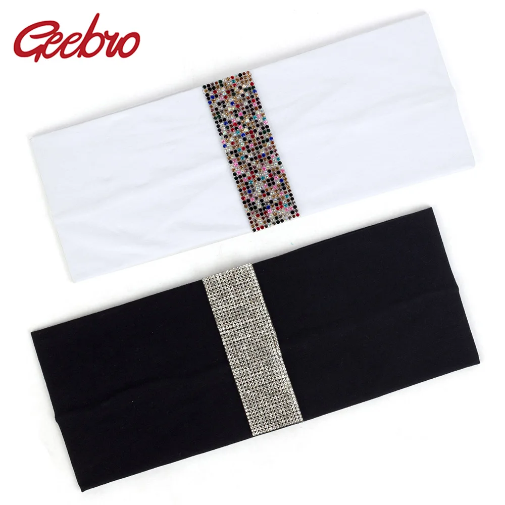Geebro Women Boho Hairband Girls Colorful Rhinestones Accessories Artificial Diamond Turban Female Elastic Cotton Headband DT791
Geebro Women Boho Hairband Girls Colorful Rhinestones Accessories Artificial Diamond Turban Female Elastic Cotton Headband DT791