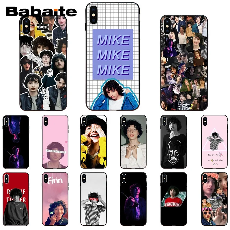 Babaite увлажняющим эффектом марки The Finn Wolfhard очень странные дела ТПУ чехол для