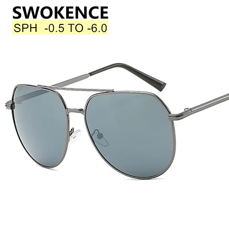 SWOKENCE Prescription Sunglasses SPH -0.5 to -6.0 Myopia Glasses Men Women Alloy Frame Nearsighted Spectacles For Driving WP021
SWOKENCE Prescription Sunglasses SPH -0.5 to -6.0 Myopia Glasses Men Women Alloy Frame Nearsighted Spectacles For Driving WP021