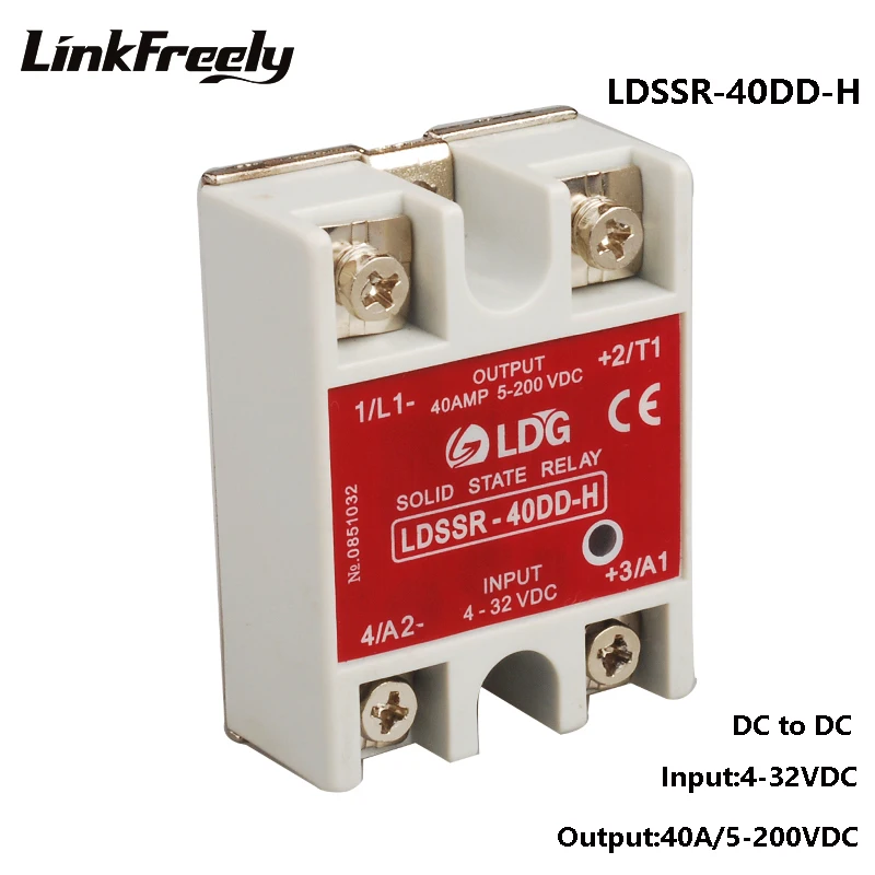 SSR-40DD-H 10pcs 40A Programmable Solid State Relay 3V 3.3V 5V 12V 24VDC Input Output :5-200V DC DC SSR Relay Board SSR 40DD -H
SSR-40DD-H 10pcs 40A Programmable Solid State Relay 3V 3.3V 5V 12V 24VDC Input Output :5-200V DC DC SSR Relay Board SSR 40DD -H