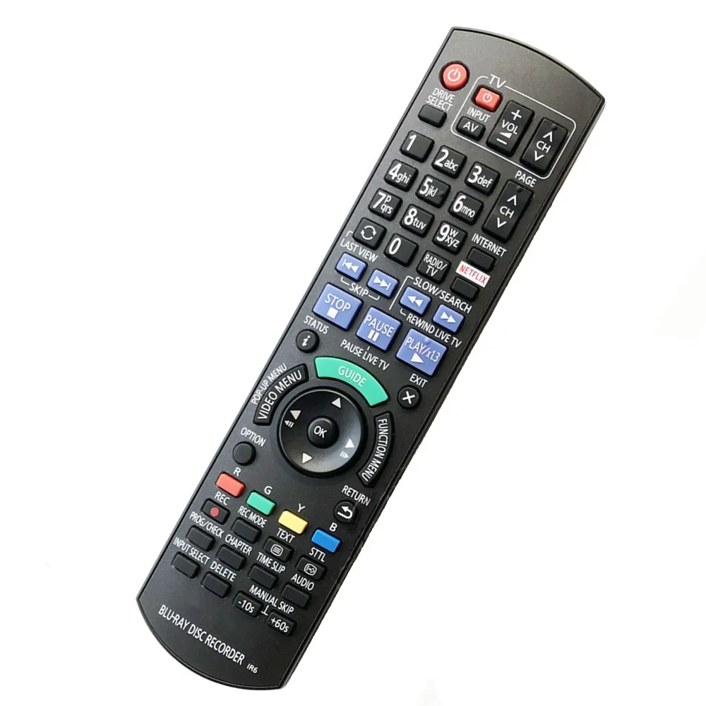 Новый пульт дистанционного управления для DVD-плеера Panasonic blu-ray N2QAYB001039 N2QAYB001040
Новый пульт дистанционного управления для DVD-плеера Panasonic blu-ray N2QAYB001039 N2QAYB001040