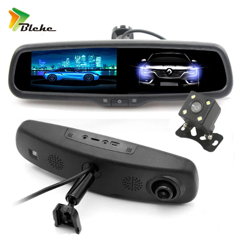 Blchc HD 5 дюймов IPS LCD экран 1080P авто затемнение анти ослепляющий Автомобильный