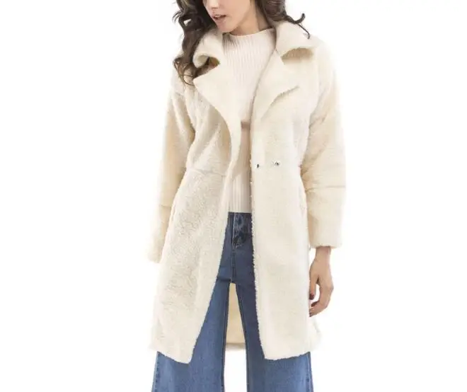 Winter Warm Open Stitch Slim Black Plush Coat 2018 Women Faux Fur Casual Loose Cardigan Ladies Thick Long Jacket
Winter Warm Open Stitch Slim Black Plush Coat 2018 Women Faux Fur Casual Loose Cardigan Ladies Thick Long Jacket