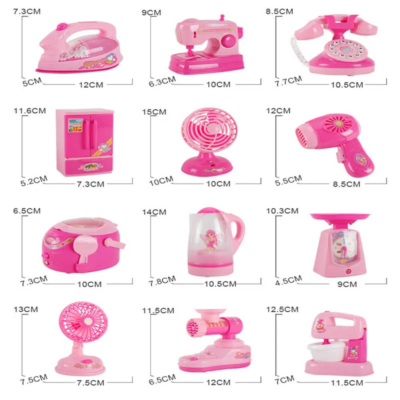 Miniature Household Appliances Kitchen Toys Children Pretend To Play House Kitchen Accessories Toaster Girls Early Education Toy
Miniature Household Appliances Kitchen Toys Children Pretend To Play House Kitchen Accessories Toaster Girls Early Education Toy