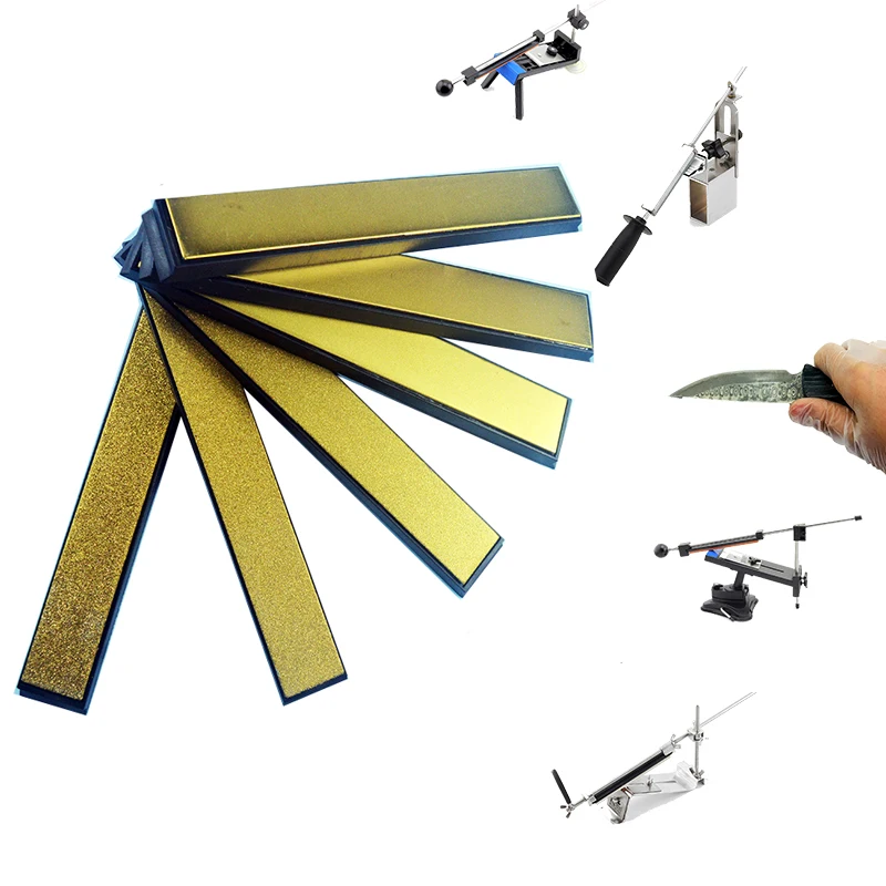 80-1000Grit Apex sharpener diamond whetstone Titanium plating Ruixin Pro Edge sharpener DQK system diamond sharpener
80-1000Grit Apex sharpener diamond whetstone Titanium plating Ruixin Pro Edge sharpener DQK system diamond sharpener