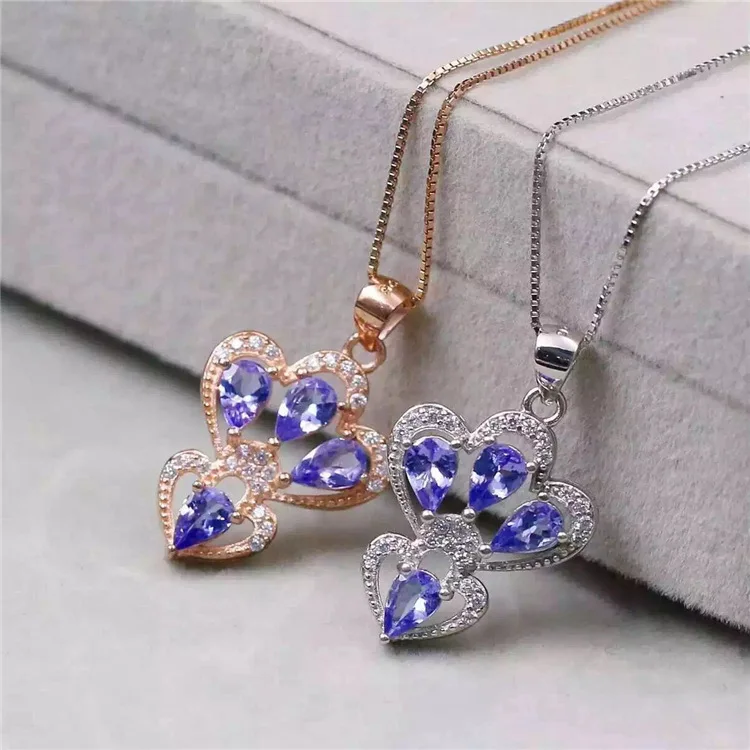 KJJEAXCMY boutique jewels 925 sterling silver inlaid with natural stone tanzanite necklace set chain jewelry gem.aeret
KJJEAXCMY boutique jewels 925 sterling silver inlaid with natural stone tanzanite necklace set chain jewelry gem.aeret