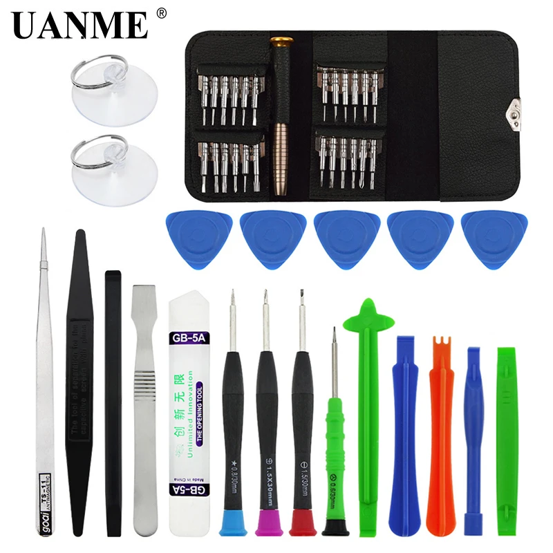 UANME 46 in 1 Torx Screwdriver mobile Phone Repair Tool Set Hand Tools for IPhone Mobile Phone Xiaomi Tablet PC Small Toy Kit
UANME 46 in 1 Torx Screwdriver mobile Phone Repair Tool Set Hand Tools for IPhone Mobile Phone Xiaomi Tablet PC Small Toy Kit