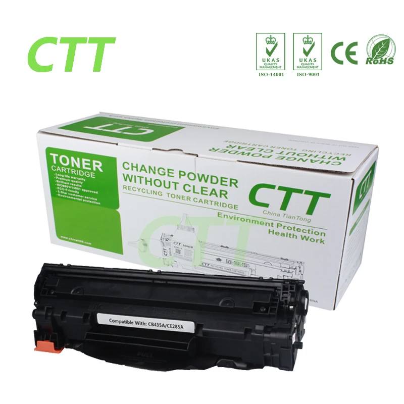 Многоразового CB435A CE285A 285A совместимый тонер картридж для hp laserjet P1005/P1006 canon