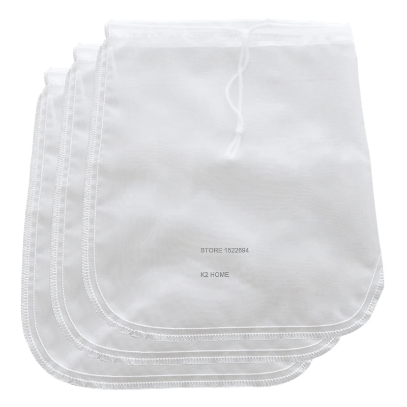 Set of 3PCS Almond Milk Bag 12x12 inch Nut Milk Bag Fruit Vegetable Strainer Filter Bag D Shape Nut Sprout Bag Kitchen Strainer
Set of 3PCS Almond Milk Bag 12x12 inch Nut Milk Bag Fruit Vegetable Strainer Filter Bag D Shape Nut Sprout Bag Kitchen Strainer