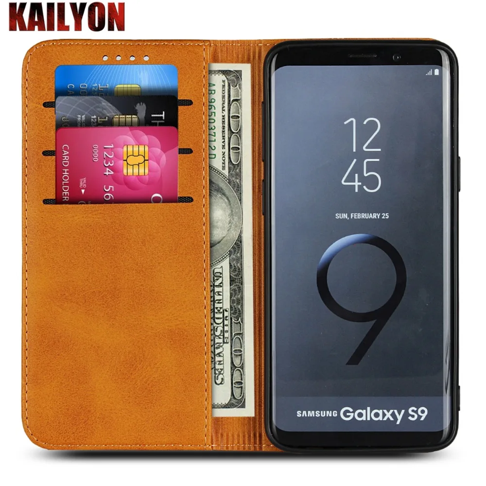 Кожаный чехол для Samsung Galaxy S9, откидной Чехол, Роскошный кошелек, Магнитный чехол для мобильного телефона, чехол для телефона
Кожаный чехол для Samsung Galaxy S9, откидной Чехол, Роскошный кошелек, Магнитный чехол для мобильного телефона, чехол для телефона